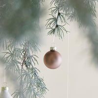 CHOCOLATE Christmas ball set of 16 brownØ 4 cm - best price from Maltashopper.com CS675710