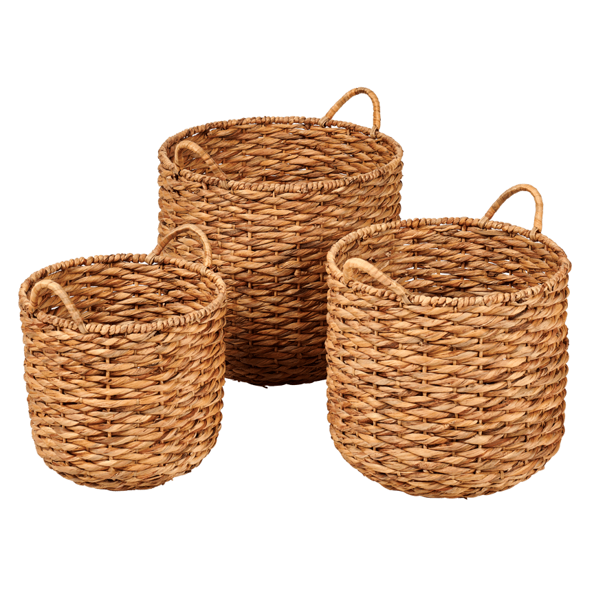 JONI Natural basket H 35 cm - Ø 38 cm - best price from Maltashopper.com CS673050