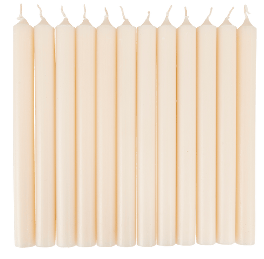 FINA Candles set of 12 ivory - best price from Maltashopper.com CS683928