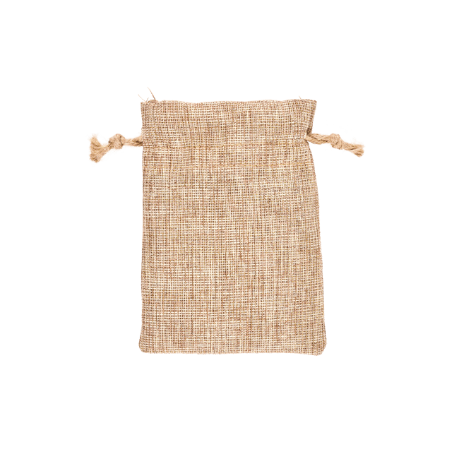 Casa DAZZLING Natural bag, H 16 x W 11 cm