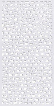 NORT MOSAIC PANEL 1X2M WHITE - best price from Maltashopper.com BR500014973