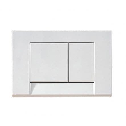 2-BUTTON SQUARE SIGMA30 BCO/CR/BCO GEBERIT PLATE - best price from Maltashopper.com BR430006792