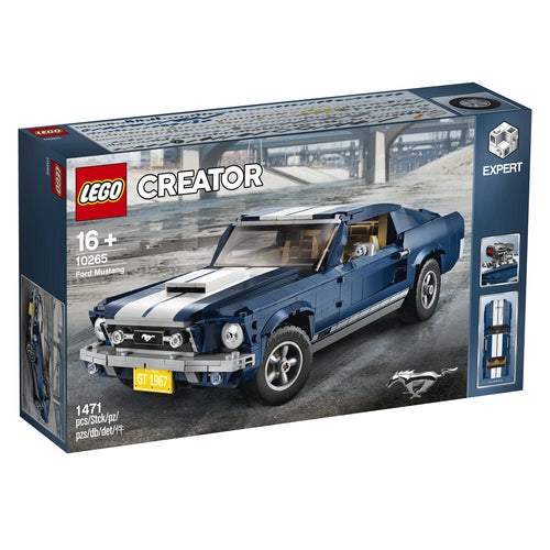 LEGO Creator Expert Ford Mustang Building Set - Exclusive Advanced Collector's Car Model, Featuring Detailed Interior, V8 Engine - best price from Maltashopper.com 10265