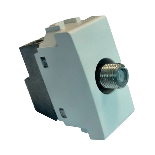 LIVING LIGHT DIRECT FEMALE SAT SOCKET WHITE - best price from Maltashopper.com BR420004391
