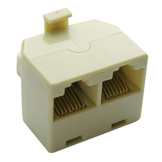 ADAPTER RJ45 1 MALE 2 FEMALE - best price from Maltashopper.com BR420230996