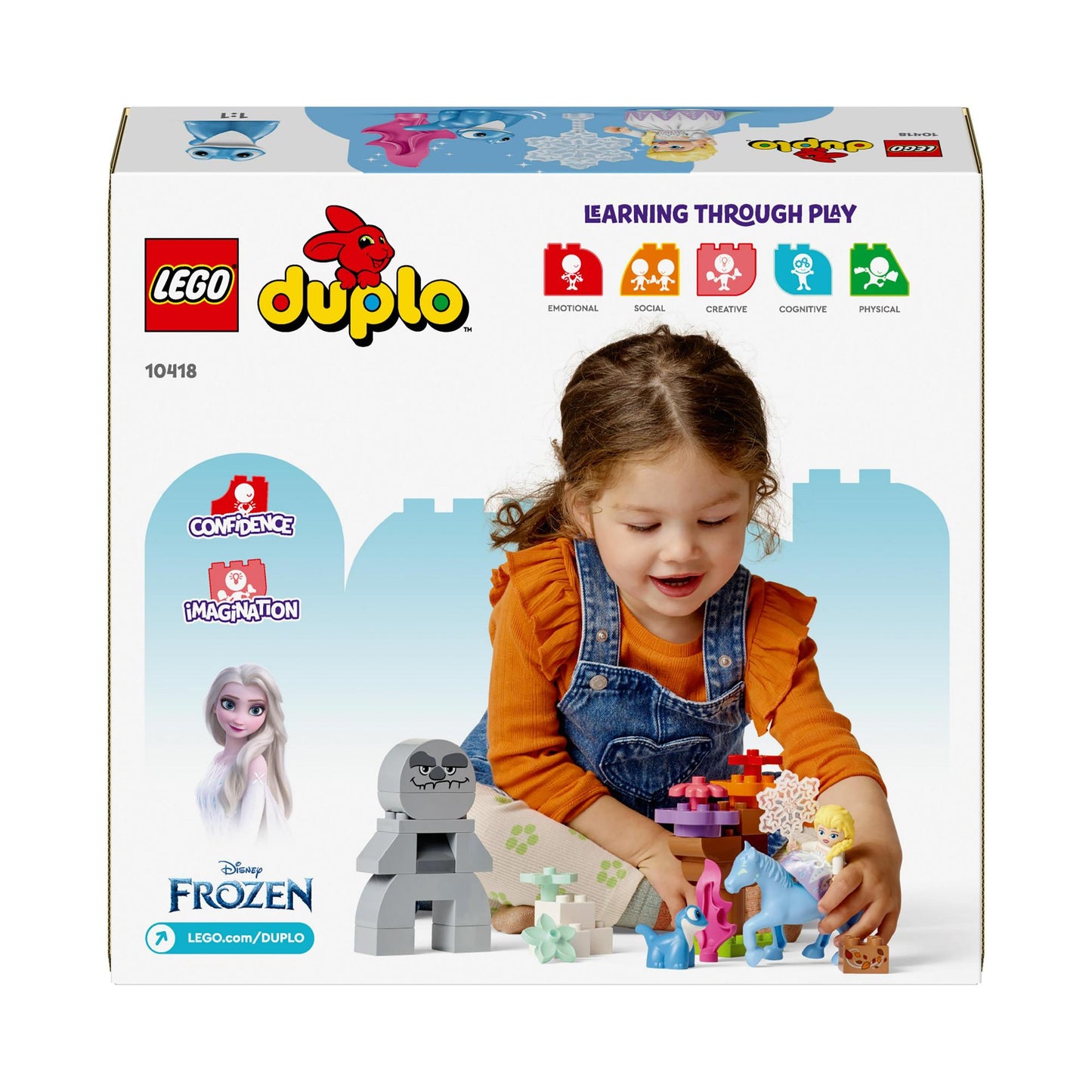 Duplo - Elsa and Bruni in the enchanted forest