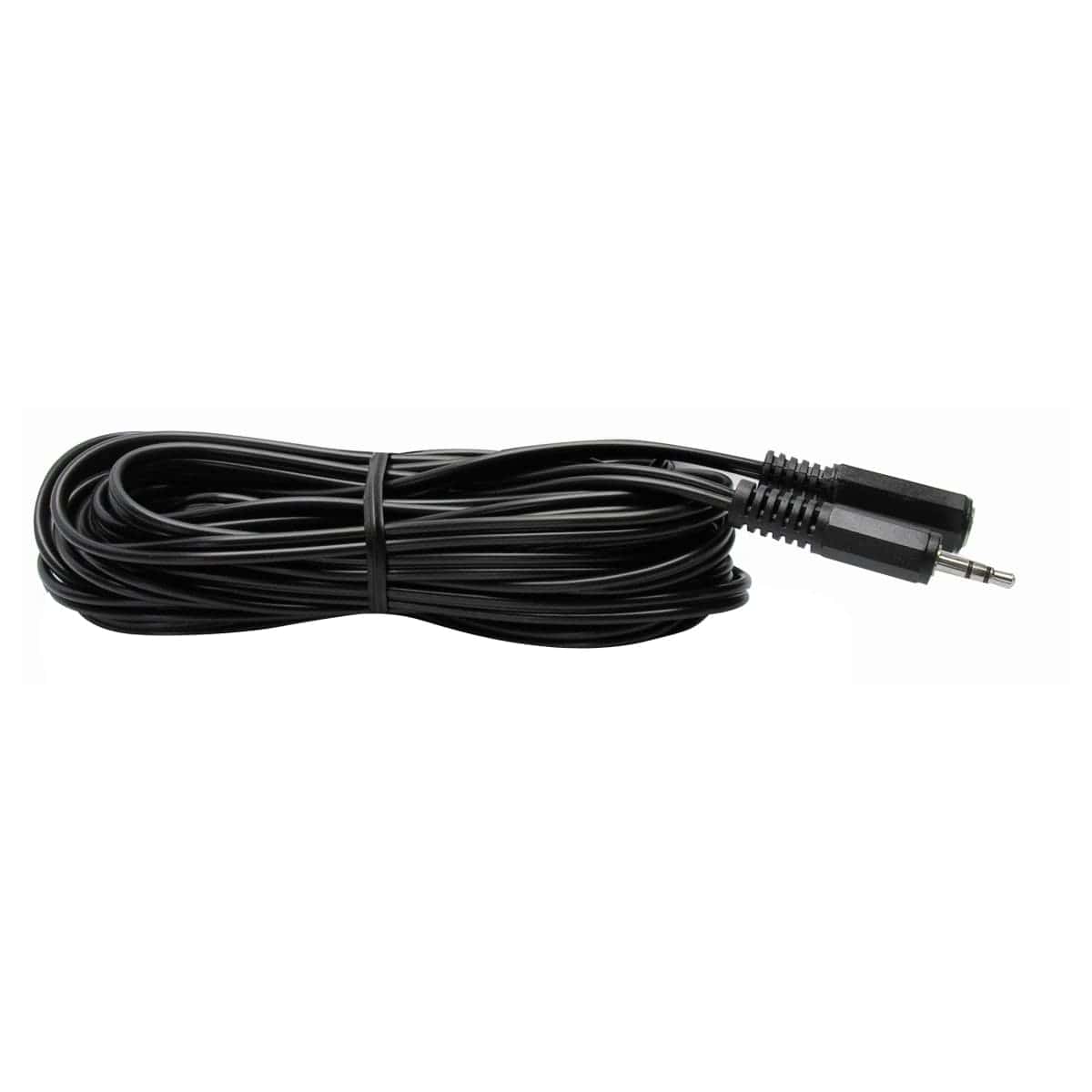 AUDIO-STEREO EXTENSION JACK DIA 3.5 MM BLACK