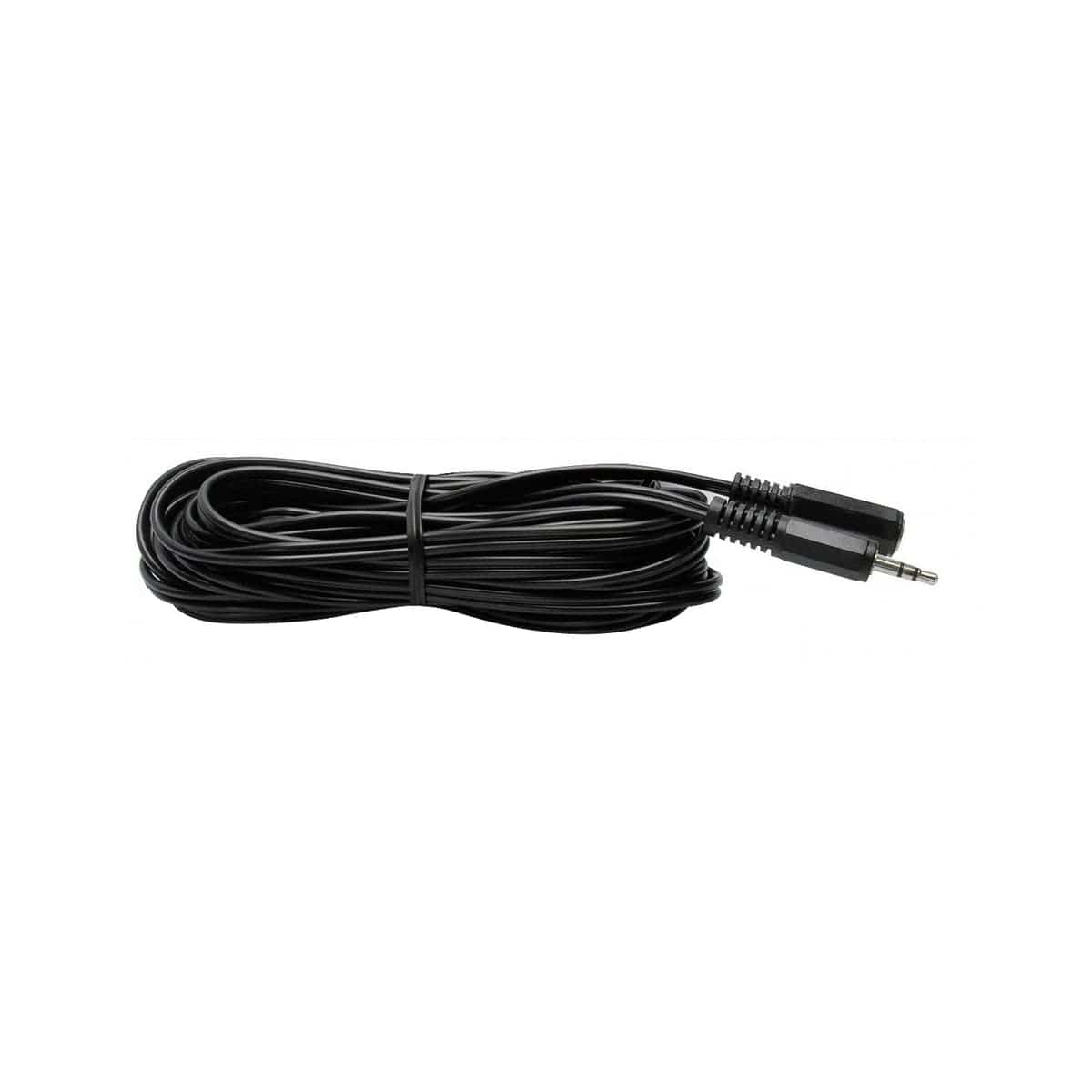 AUDIO-STEREO EXTENSION JACK DIA 3.5 MM BLACK