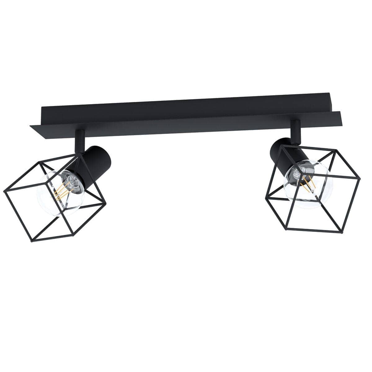 Bricocenter ELDRICK METAL SPOTLIGHTS BLACK0 2XE14=28W