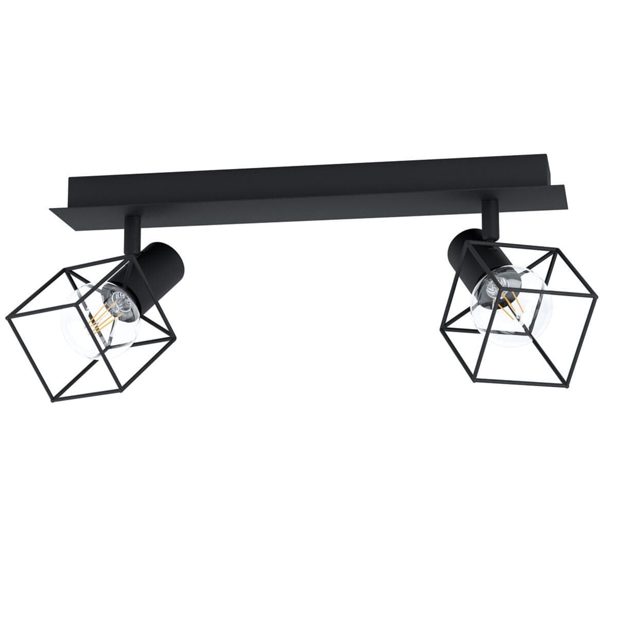 ELDRICK METAL SPOTLIGHTS BLACK0 2XE14=28W - best price from Maltashopper.com BR420006157