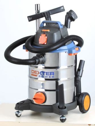 DEXTER VACUUM CLEANER BIN 30LT 1500W - best price from Maltashopper.com BR400000061