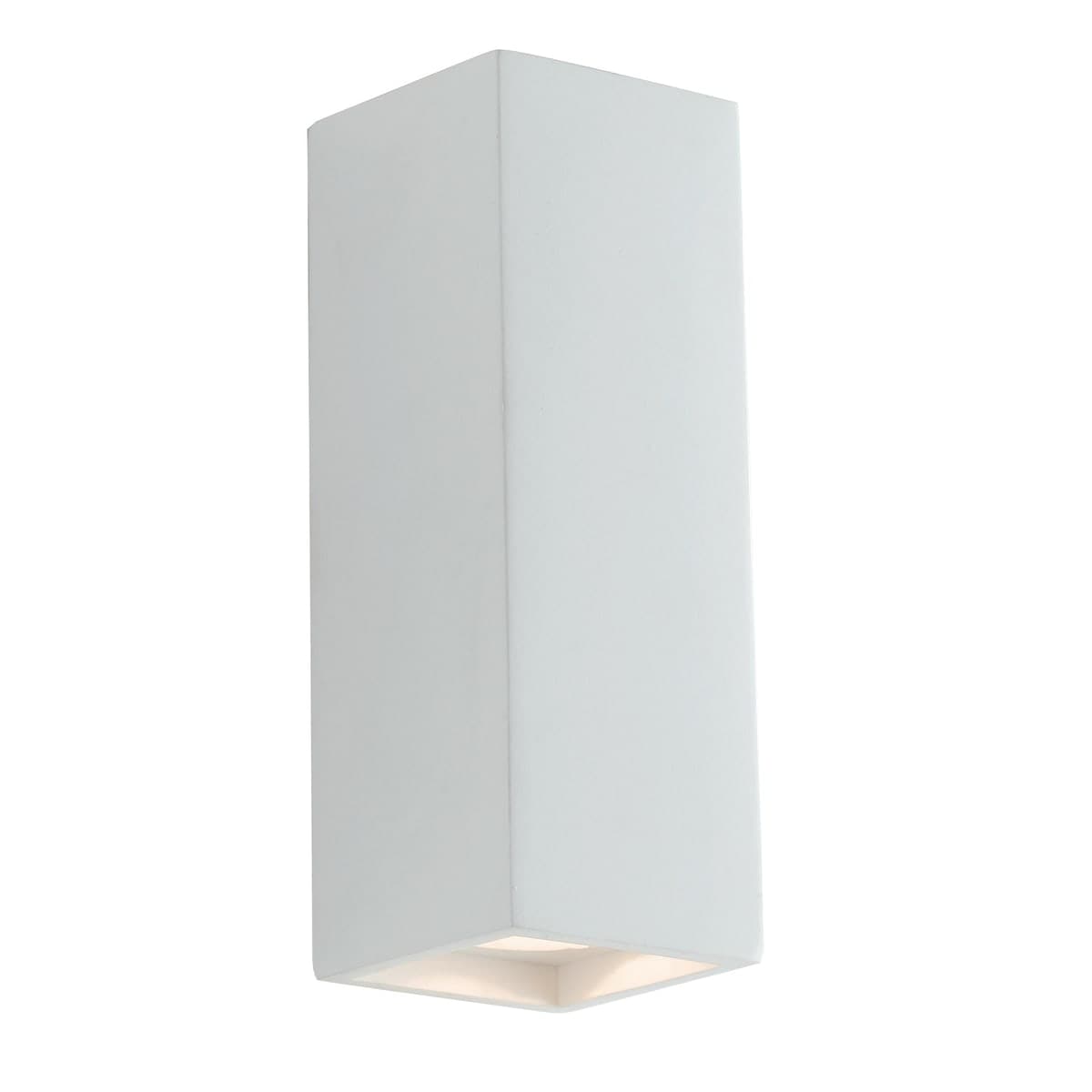 Bricocenter FOSTER WALL LIGHT WHITE PLASTER 7.3X7.3X21 CM 2XGU10=28W