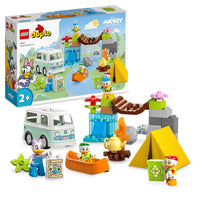LEGO DUPLO Disney Mickey and Friends Camping Adventure Features 4 DUPLO Toy Figures: Daisy Duck, Huey, Dewey and Louie