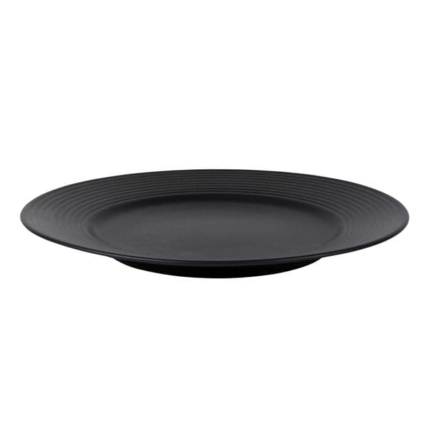 Casa MASTERCHEF Black plate Ø 27.5 cm