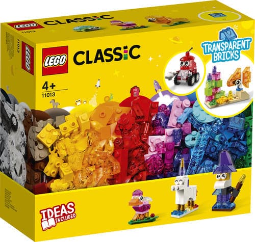 Lego Classic - Creative transparent bricks