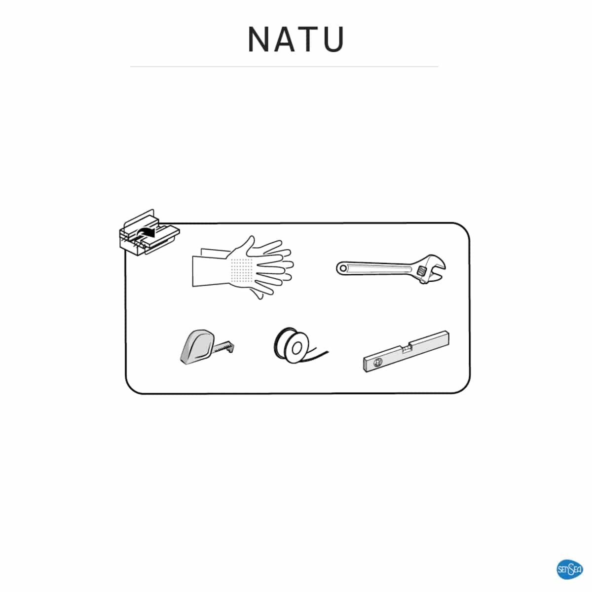 EXTERNAL SHOWER MIXER NATU CHROME - best price from Maltashopper.com BR430000059