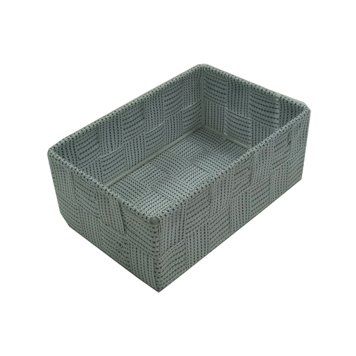 Bricocenter BASKET ORGANISER TORONTO MEDIUM WHITE FABRIC