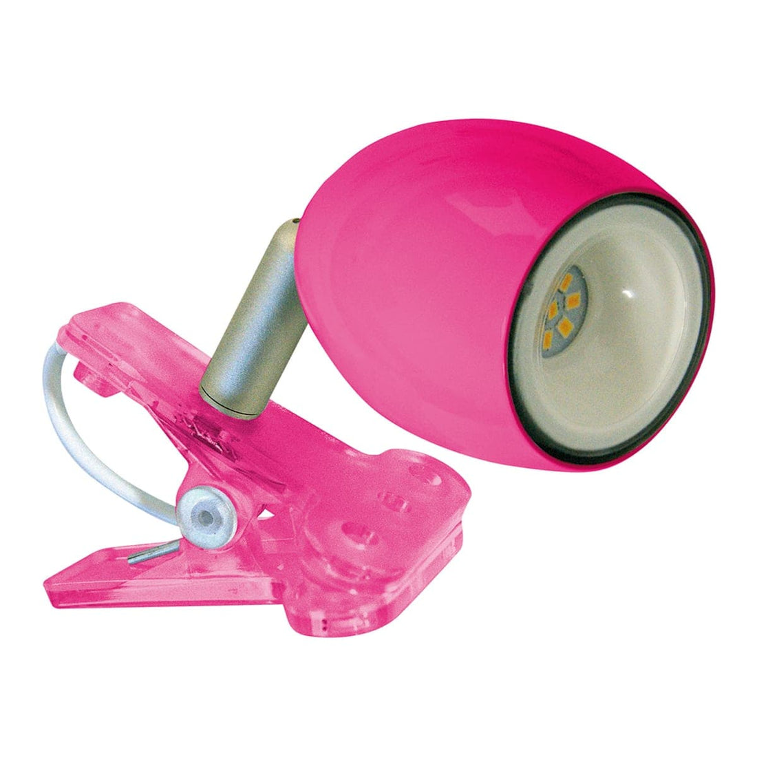 KIKILED STUDIO LAMP PINK STEEL LED 2W WITH CLAMP - best price from Maltashopper.com BR420005827