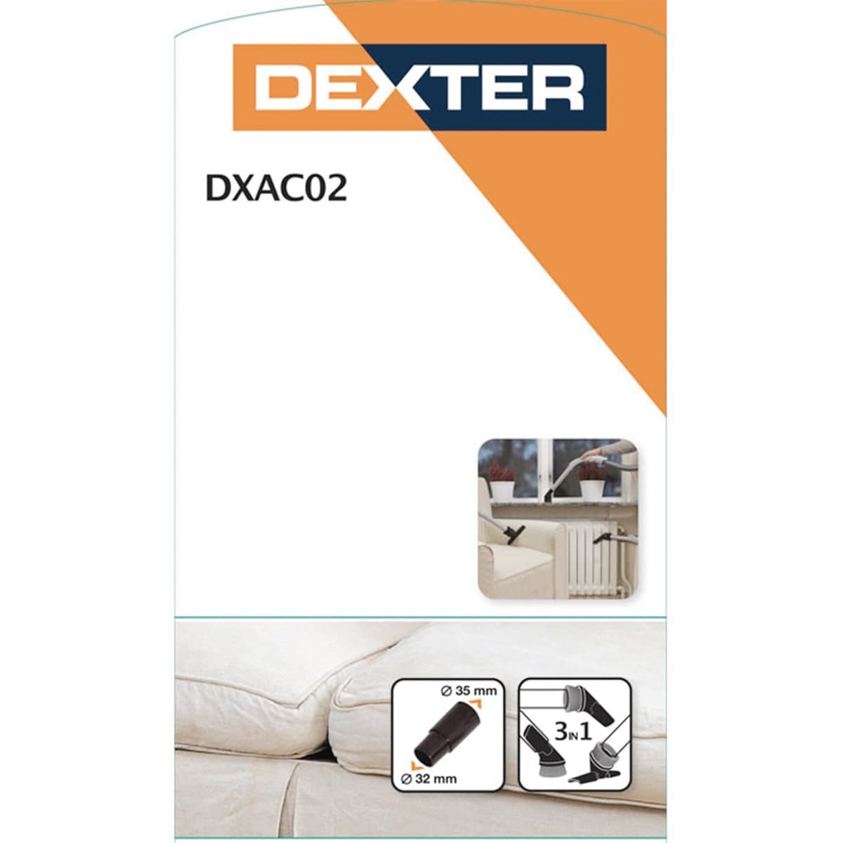 DEXTER 3-IN-1 UNIVERSAL BRUSH - best price from Maltashopper.com BR400801551