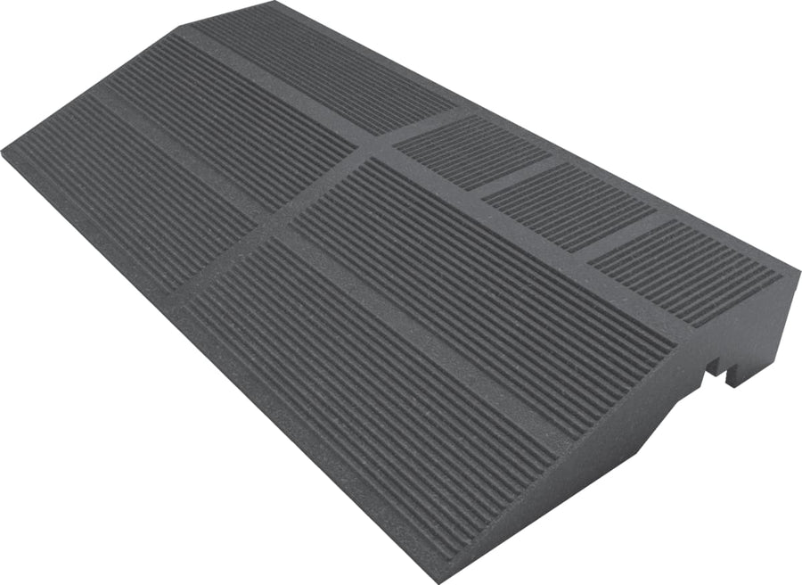 Bricocenter GREY CHUTE WITH TONGUE AND GROOVE CONNECTION FOR LEPLA COMPOSITE WOOD TILE