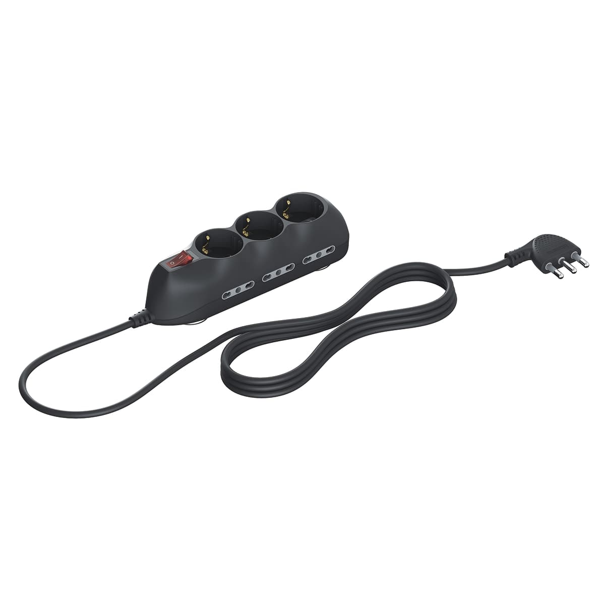 MULTISOCKET 16A PLUG 9 PLACES 3 UNIVERSAL 6 10/16A WITH 1.5 M CABLE WITH SWITCH - best price from Maltashopper.com BR420003030