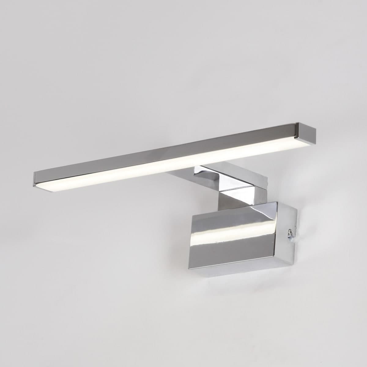 MIRROR WALL LIGHT SLIM ALUMINIUM SILVER 50 CM LED 7.8W CCT IP44