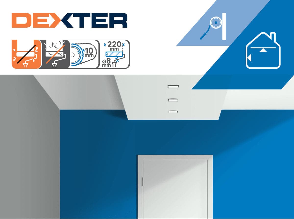 Bricocenter REPLACEMENT SMOOTH WALLS 22 CM DEXTER