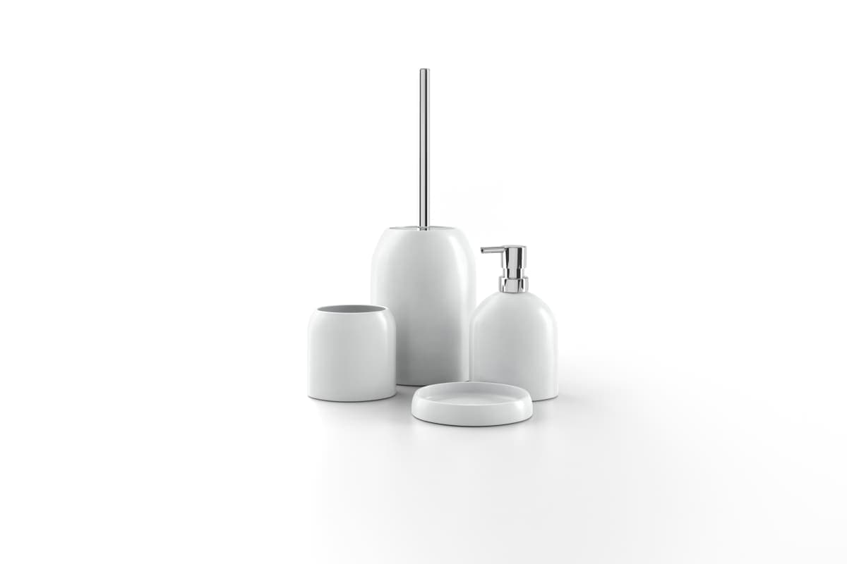 BIRD TOILET BRUSH HOLDER - WHITE - best price from Maltashopper.com BR430007597