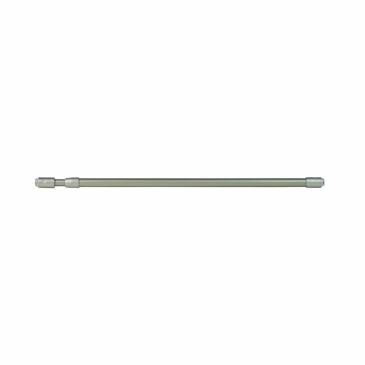 Bricocenter DAHLIA CURTAIN ROD WITH 50/80 NICKEL EXTENSIBLE PRESSURE POINT