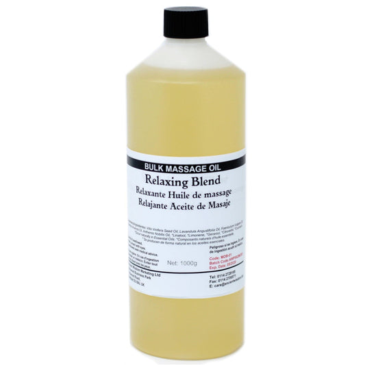 Relaxing 1L Massage Oil - best price from Maltashopper.com MOB-01