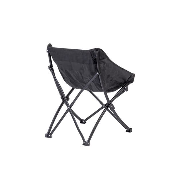 Casa FLORIDA Black folding chair, H 76 x W 57 x D 60 cm