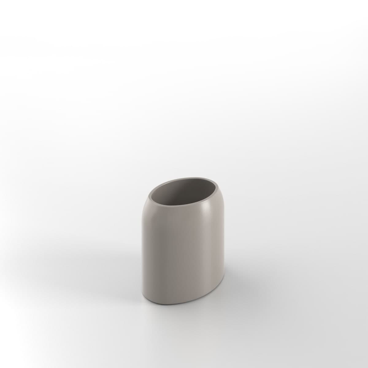 Bricocenter BIRD TOOTHBRUSH HOLDER - DOVE GREY