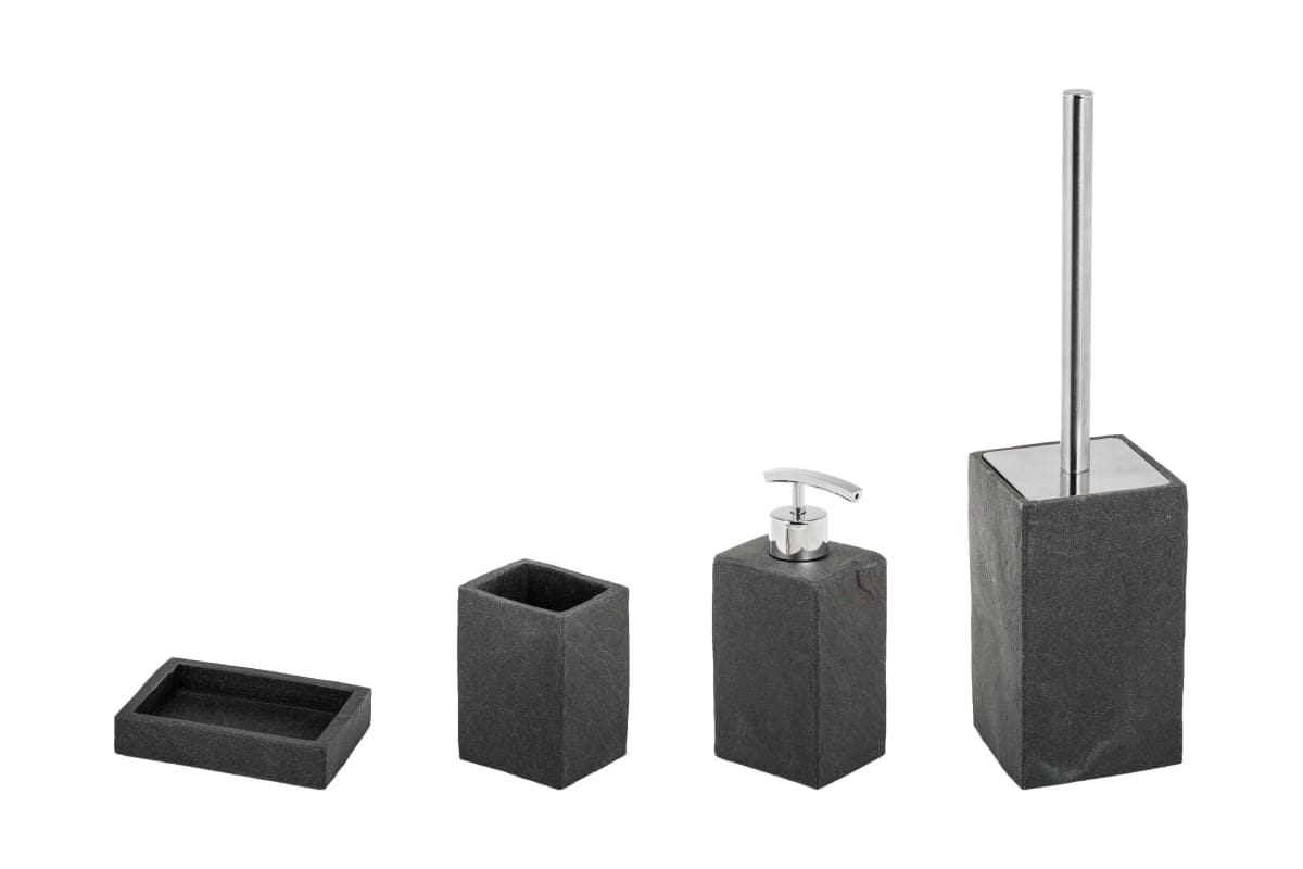 SYL TOILET BRUSH HOLDER SLATE EFFECT - best price from Maltashopper.com BR430007609