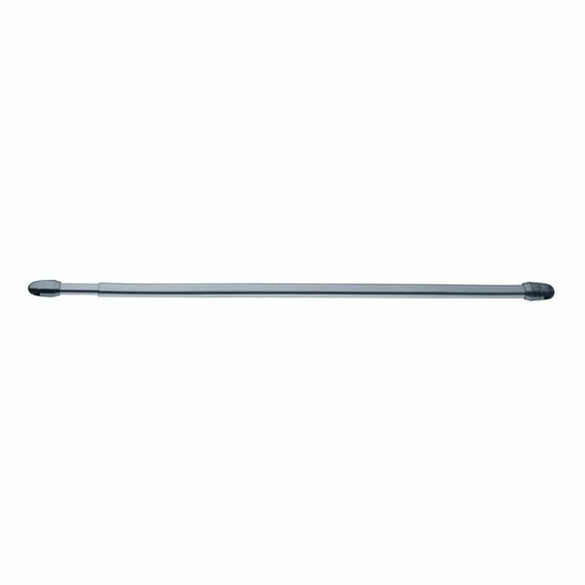 Bricocenter ZURICH CURTAIN ROD WITH EXTENDABLE SCREW 80/110 SILVER