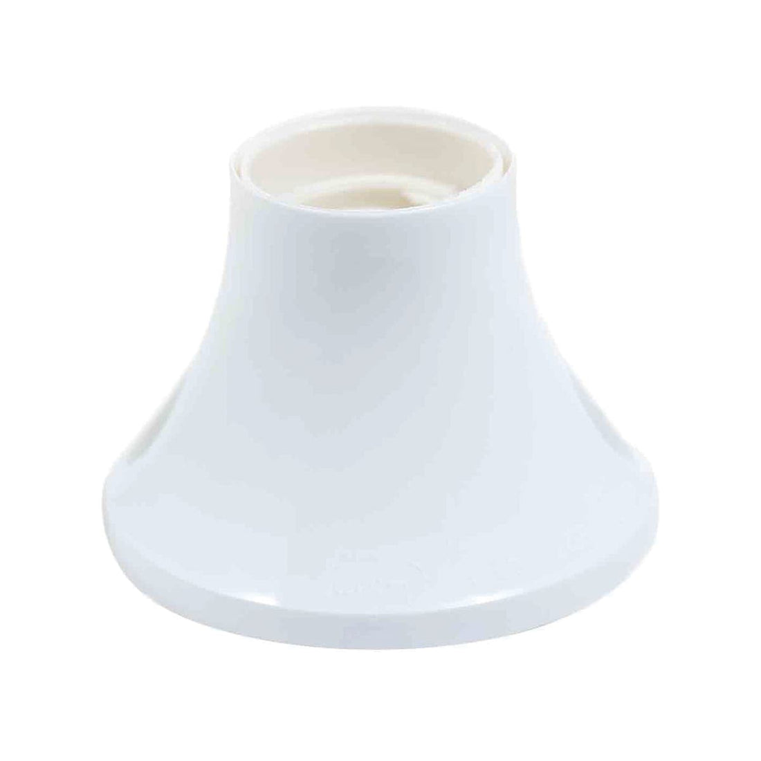 CEILING LAMP HOLDER E27 PLASTIC WHITE - best price from Maltashopper.com BR420003940