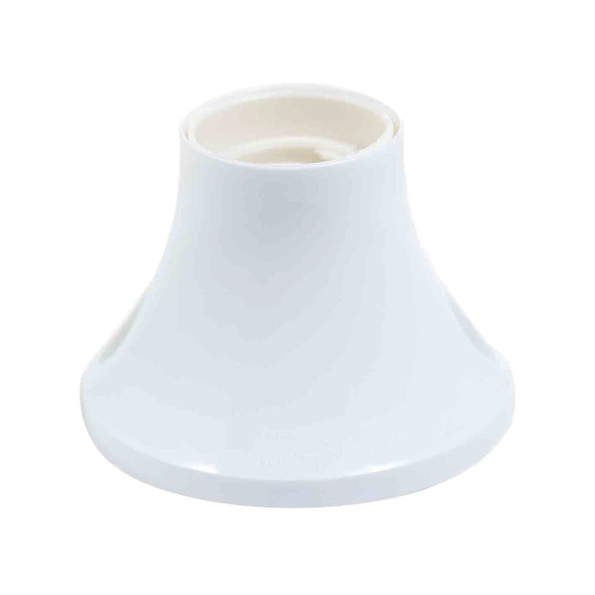 Bricocenter CEILING LAMP HOLDER E27 PLASTIC WHITE