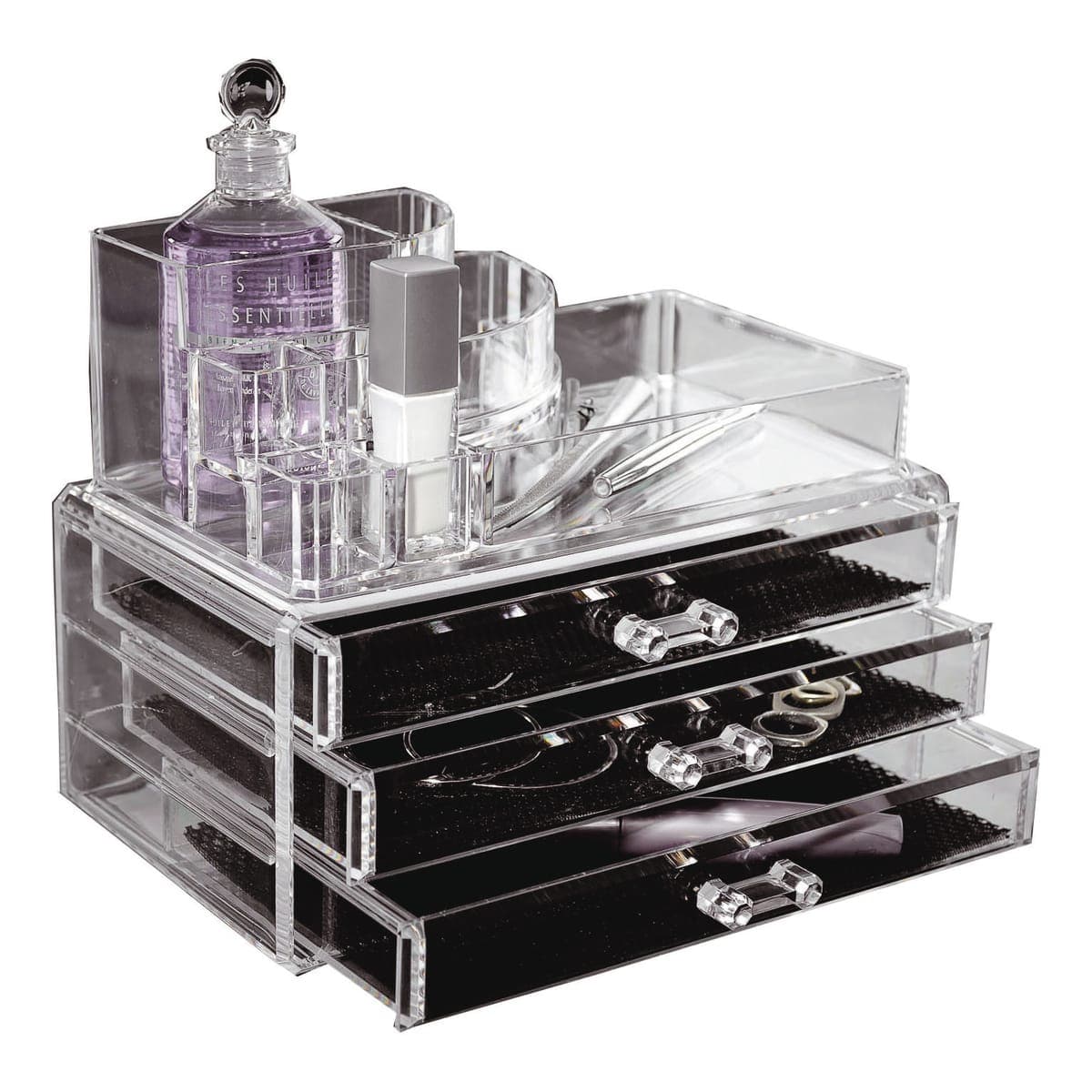 ORGANISER 3 DRAWERS W 24 D 15 H 18,6 CM - best price from Maltashopper.com BR430460969