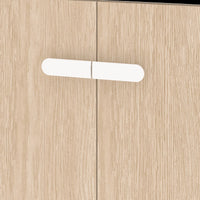 EASY 50 2-DOOR BATHROOM CABINET OAK L51 H79,5 P42 - best price from Maltashopper.com BR430008780