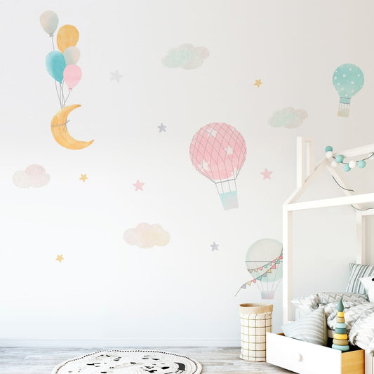 Bricocenter WALL STICKER KIDS SKY 2FG 47X67CM