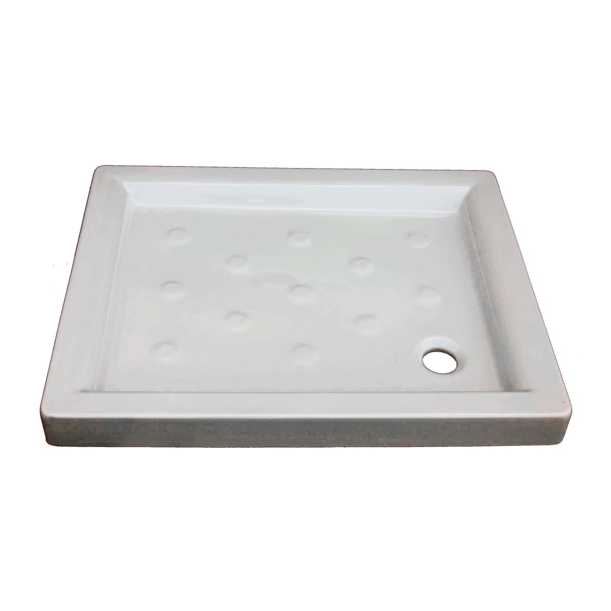 Bricocenter ANABELA SHOWER TRAY W 90 D 72 H 8 CM CERAMIC