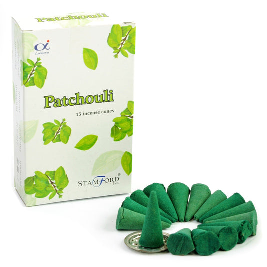 Bliss Patchouli Incense Cones