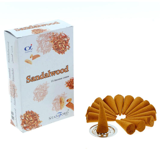 Bliss Sandalwood Incense Cones