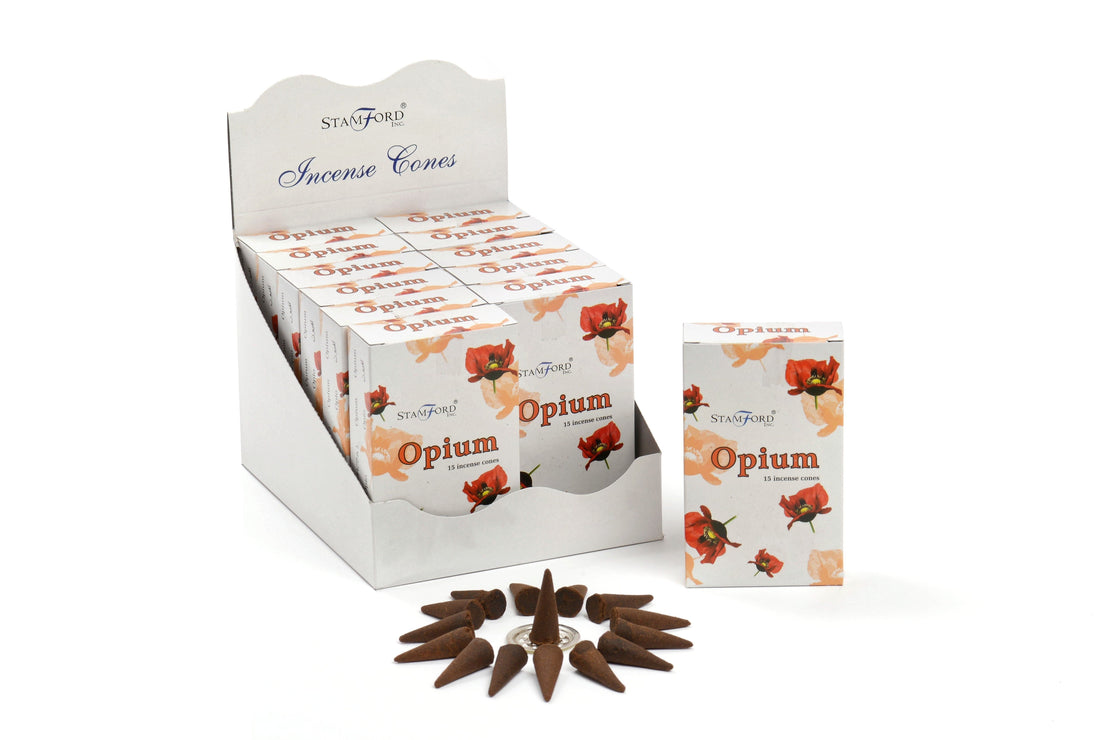 Opium Incense Cones - best price from Maltashopper.com STAMC-09