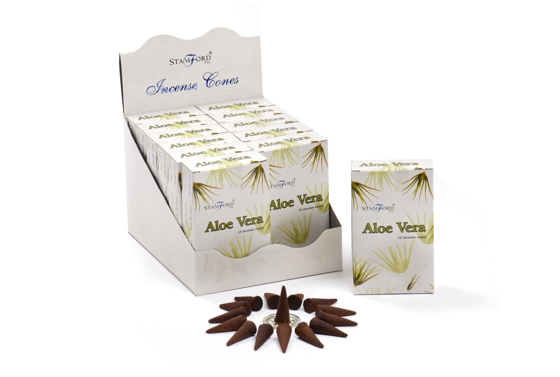 Bliss Aloe Vera Incense Cones
