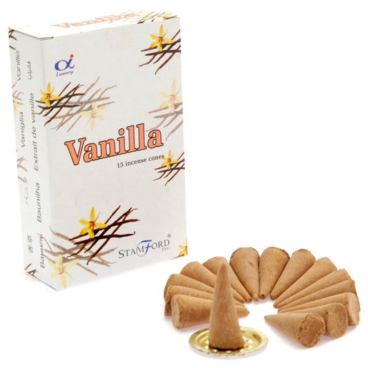Vanilla Incense Cones - best price from Maltashopper.com STAMC-11