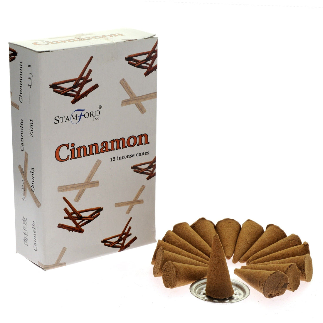Cinnamon Incense Cones - best price from Maltashopper.com STAMC-13
