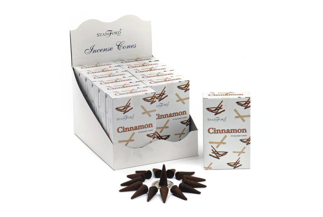 Cinnamon Incense Cones - best price from Maltashopper.com STAMC-13
