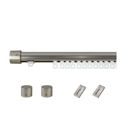 DESNA SATIN NICKEL RAIL KIT 200 CM - best price from Maltashopper.com BR480009446