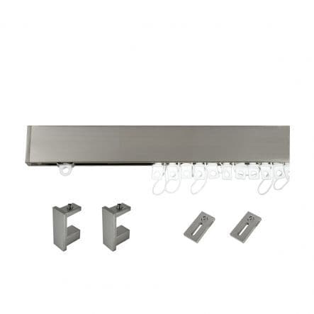 FUTURA BRUSHED NICKEL 160 CM WAVE EFFECT TRACK KIT - best price from Maltashopper.com BR480009453