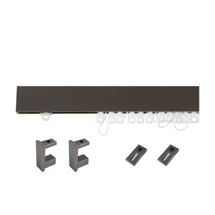 METAL FUTURA RAIL KIT GREY 200 CM WAVE EFFECT - best price from Maltashopper.com BR480009450